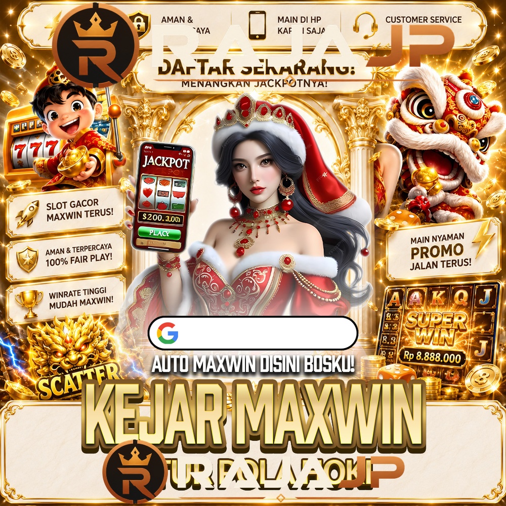 RAJAJP: Slot Online Memadukan Tema Visual Dengan Mekanisme Permainan Berbeda